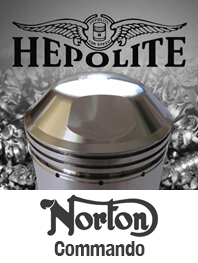 Norton Commando 750cc & 850cc Pistons & Ring Sets